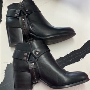 Women's Black Ankle Boots